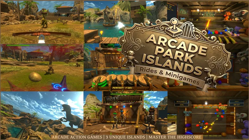 Скриншот 2 к игре Arcade Park Islands: Rides & Minigames