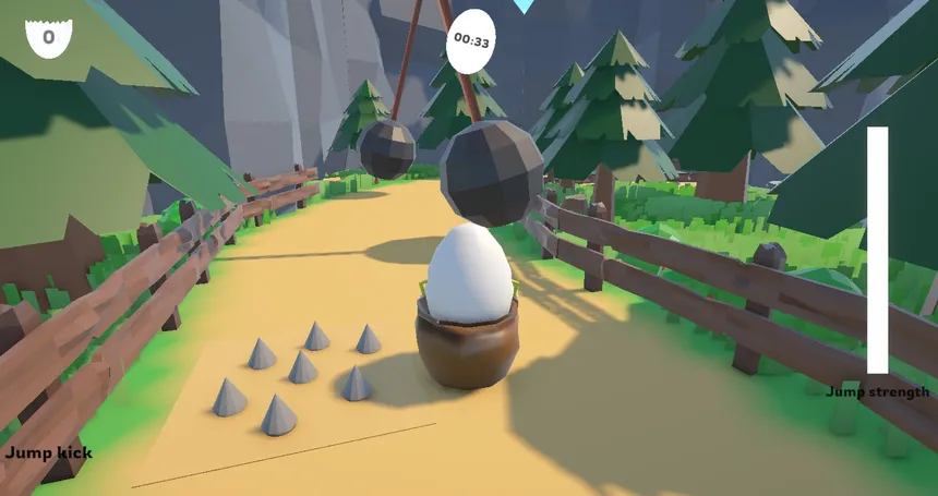 Скриншот 2 к игре Don't break the Egg