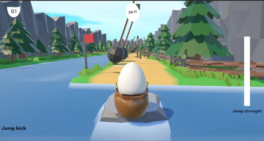 Скриншот 3 к игре Don't break the Egg