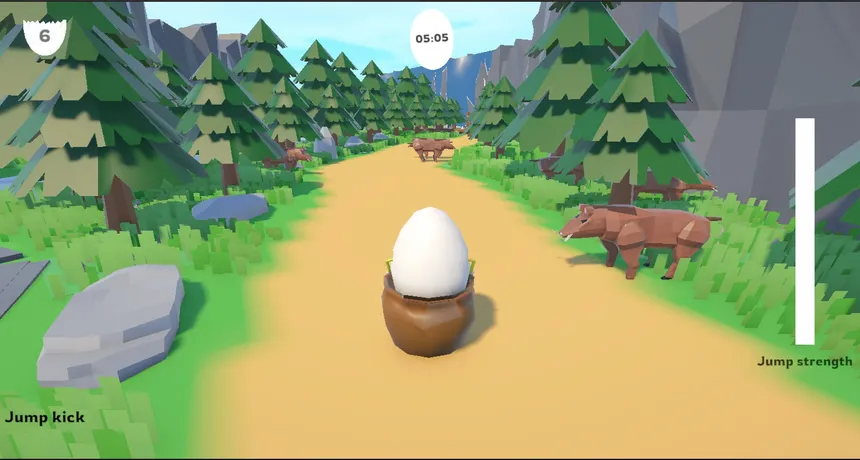 Скриншот 4 к игре Don't break the Egg