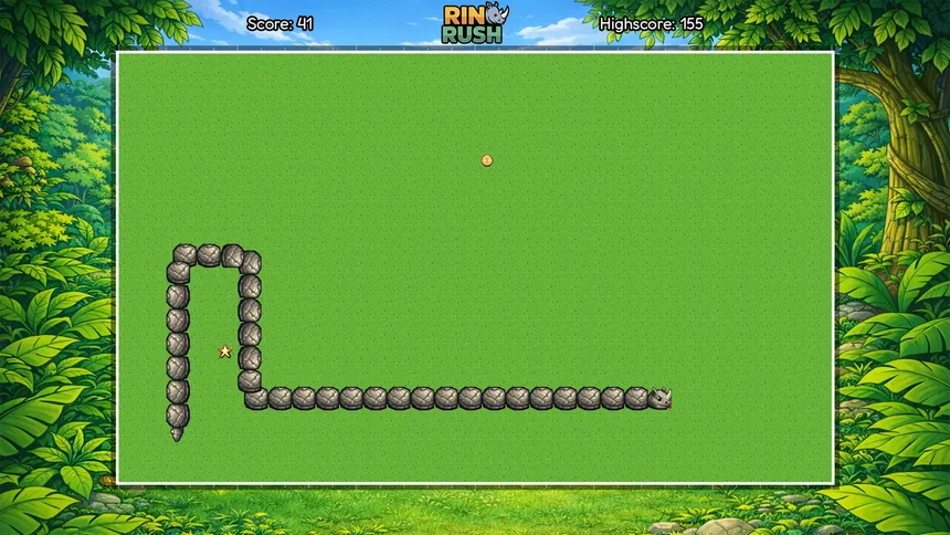 Скриншот 1 к игре RINO RUSH