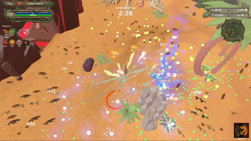 Скриншот 1 к игре Prehistoric Pit