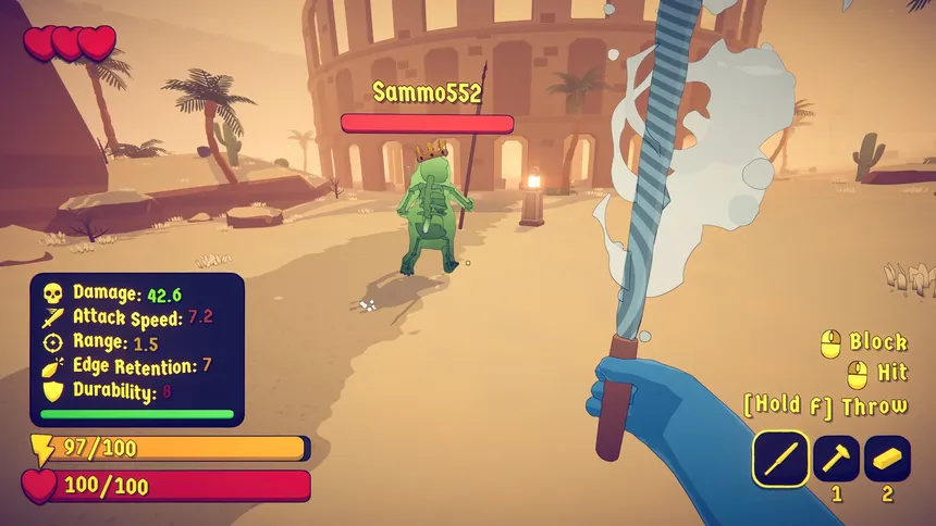 Скриншот 1 к игре A Smithing Game