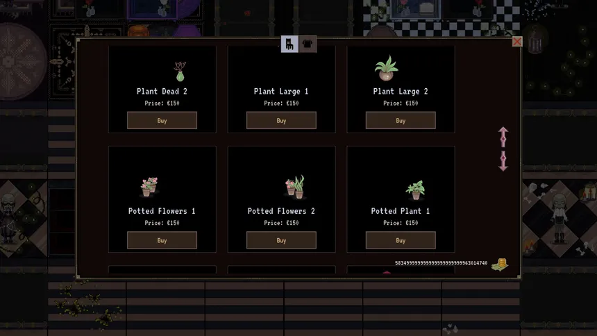 Скриншот 6 к игре Crow's Curated Closet - Shop Simulator