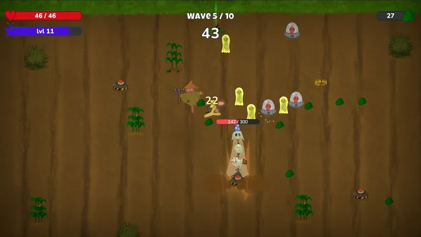Скриншот 3 к игре Hamdy: a Roguelike Farm Mayhem