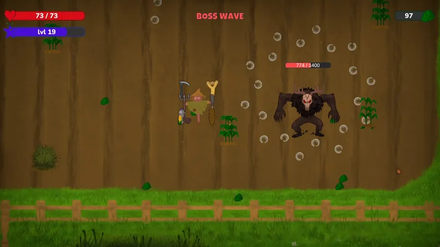 Скриншот 4 к игре Hamdy: a Roguelike Farm Mayhem