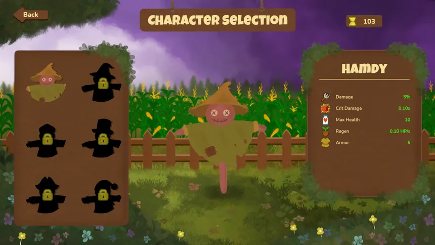 Скриншот 5 к игре Hamdy: a Roguelike Farm Mayhem