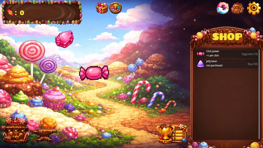 Скриншот 2 к игре Candy Clicker