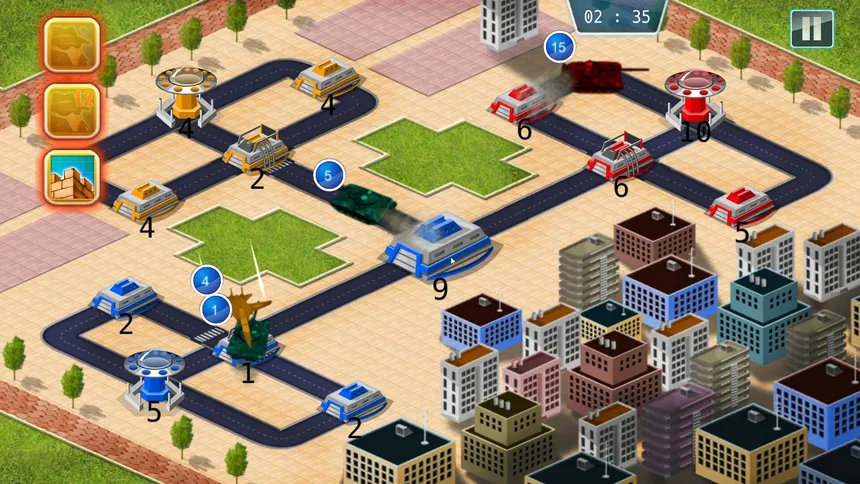 Скриншот 3 к игре Battalion of Tanks
