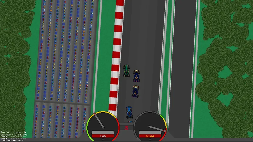 Скриншот 1 к игре BitRacer