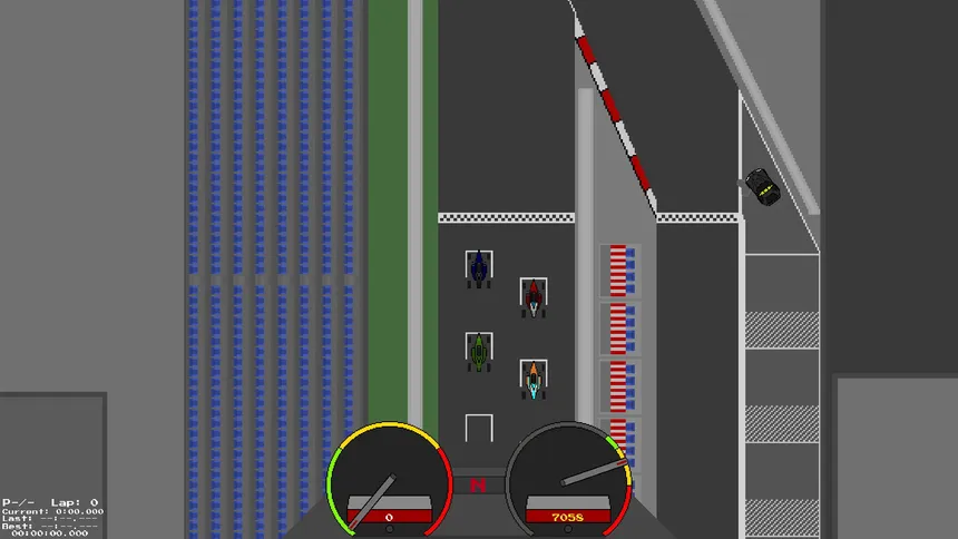 Скриншот 3 к игре BitRacer