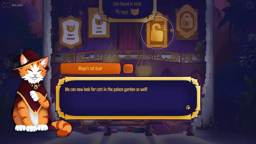 Скриншот 3 к игре 1001 Cats: Purrsian Nights