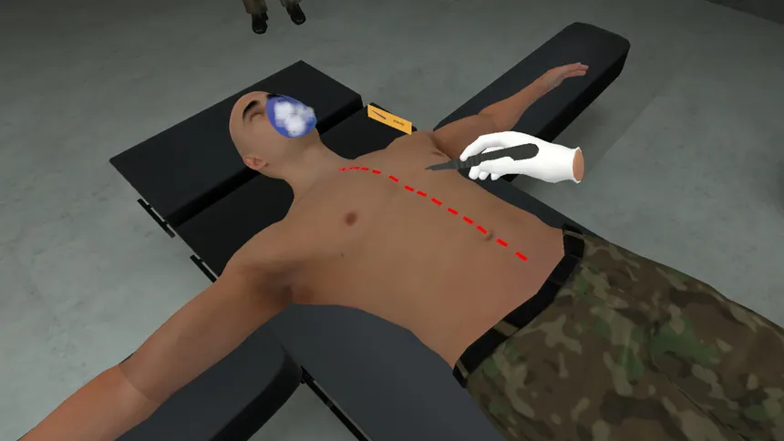 Скриншот 1 к игре Medic Simulator: Combat Zone