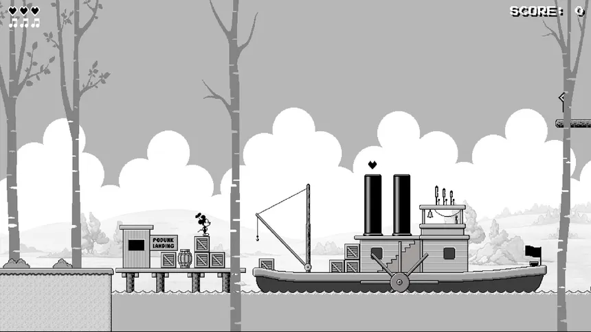 Скриншот 6 к игре Steamboat Willie Rescue Mission