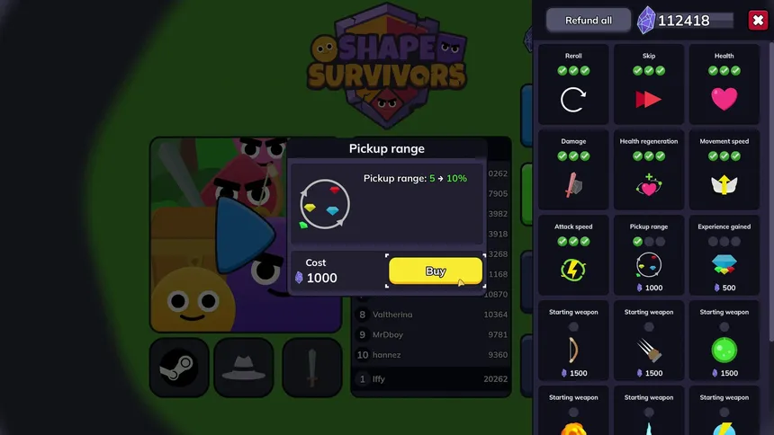 Скриншот 6 к игре Shape Survivors