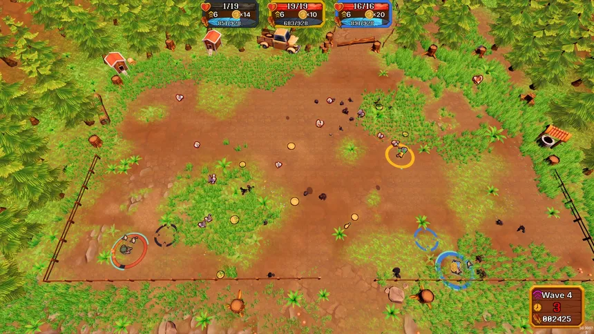 Скриншот 1 к игре Turkeygeddon: Feast of Fury
