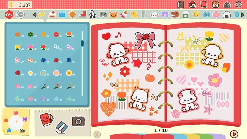 Скриншот 1 к игре Sticker DECO