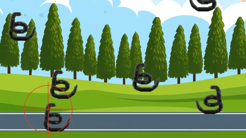 Скриншот 1 к игре Black Snake Invasion