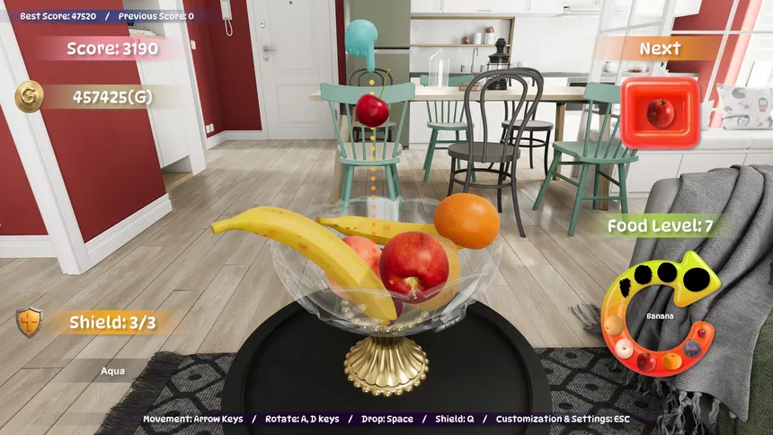 Скриншот 1 к игре Fresh Food Merge