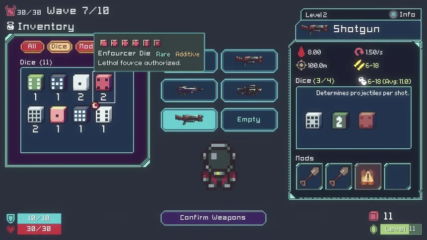 Скриншот 7 к игре Dice Gun Commando