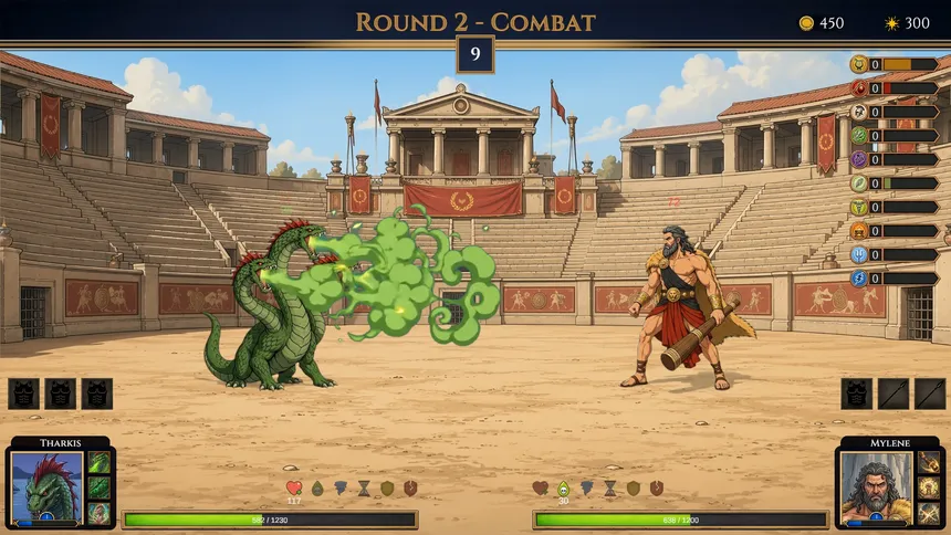 Скриншот 1 к игре Agon: Champions of the Arena