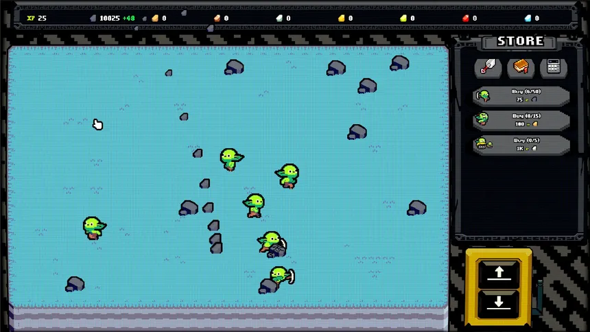 Скриншот 1 к игре Mining Goblins Idle