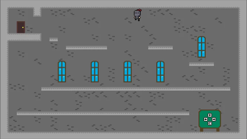 Скриншот 1 к игре Little Knight Cliche