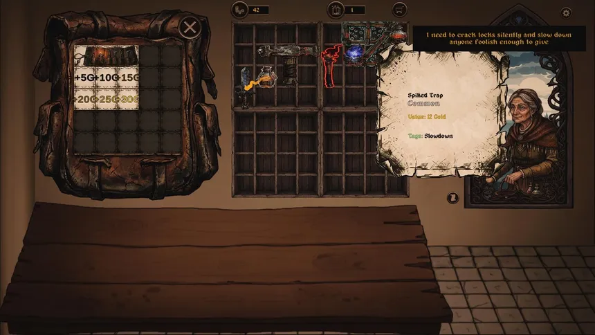 Скриншот 1 к игре Backpack Alchemist: Medieval Shop Simulator