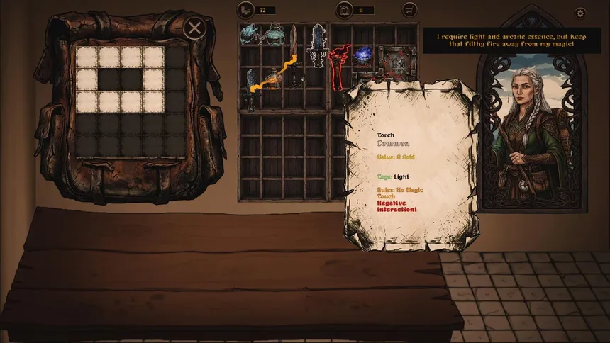 Скриншот 5 к игре Backpack Alchemist: Medieval Shop Simulator