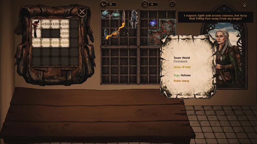 Скриншот 6 к игре Backpack Alchemist: Medieval Shop Simulator