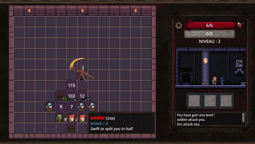 Скриншот 1 к игре mhas dungeon sweeper