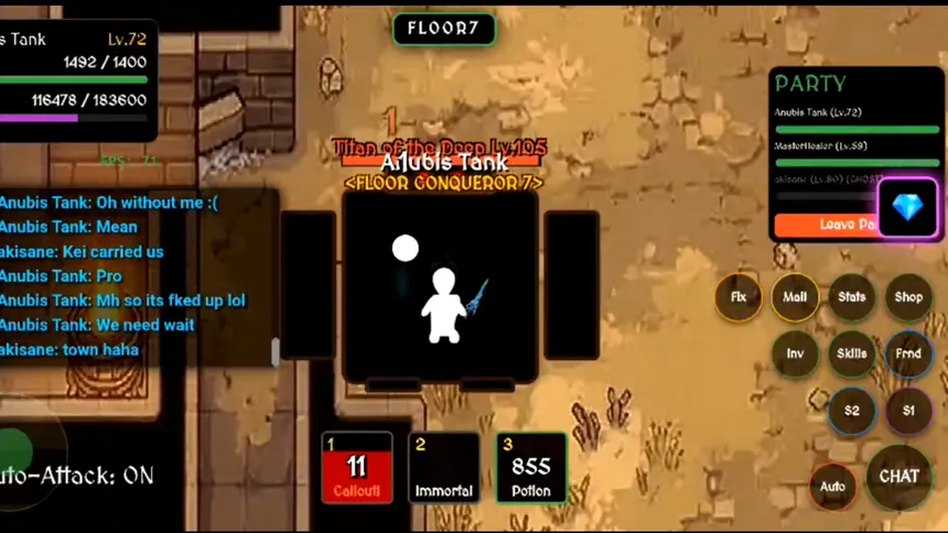 Скриншот 2 к игре Exonie Online