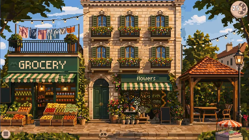 Скриншот 1 к игре Hidden Raccoons in Summer