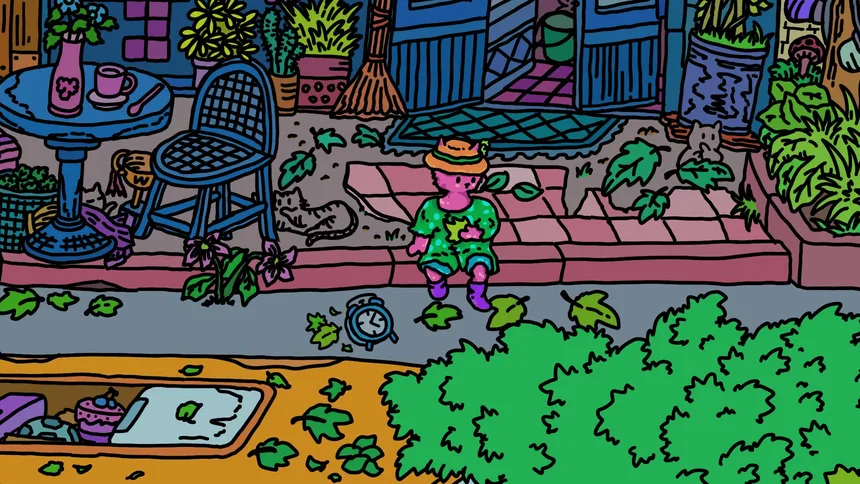 Скриншот 2 к игре Finding Cats In Green Street