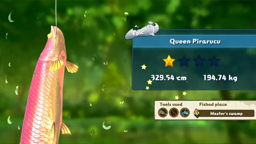 Скриншот 2 к игре Fishing Star World Tour