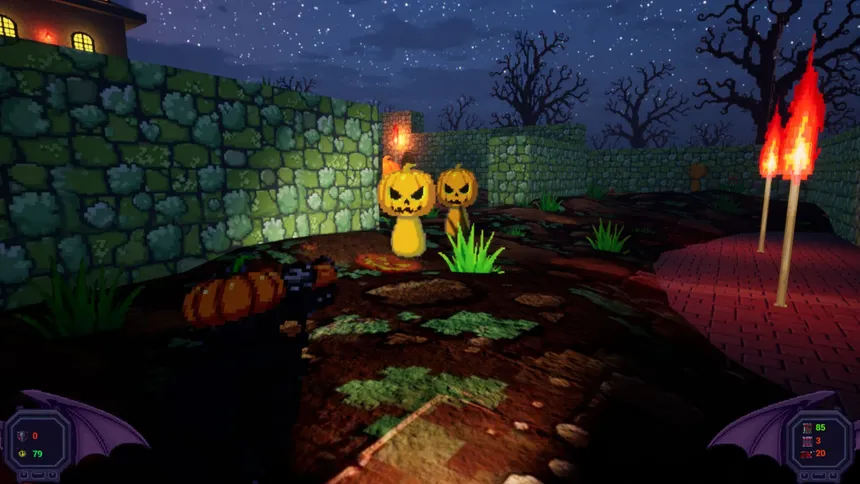 Скриншот 2 к игре Vampire Pumpkin Plot