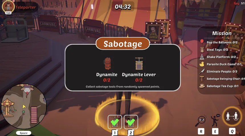Скриншот 3 к игре Spy Carnival