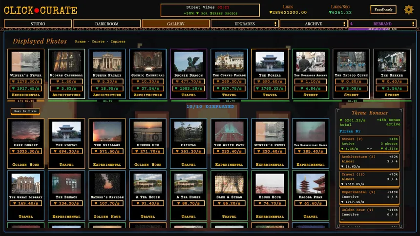 Скриншот 8 к игре Click & Curate: Idle Photography