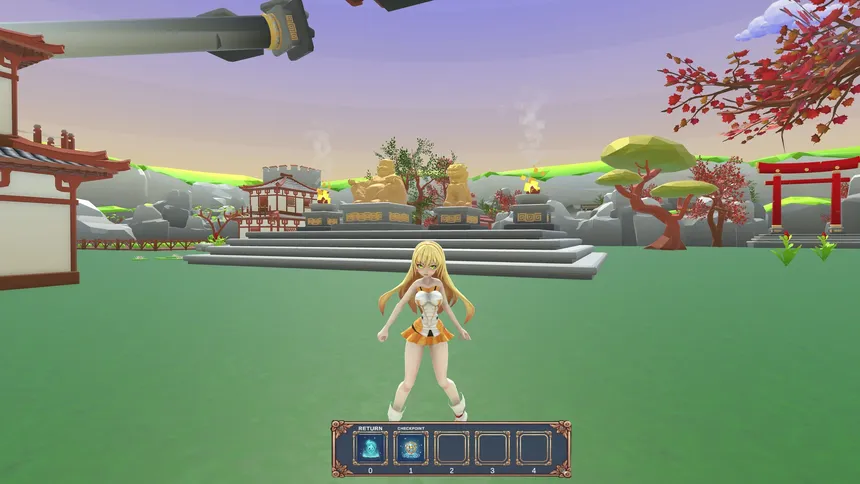 Скриншот 6 к игре Anime Girls: Climb Together
