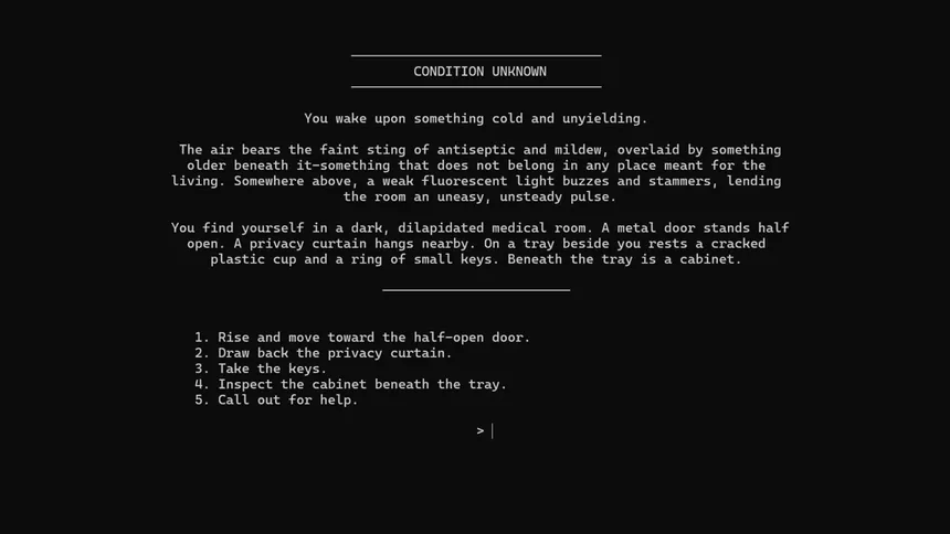 Скриншот 1 к игре Condition Unknown