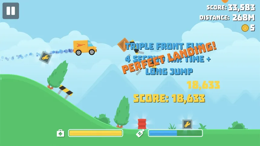 Скриншот 1 к игре Car Stunt Mania