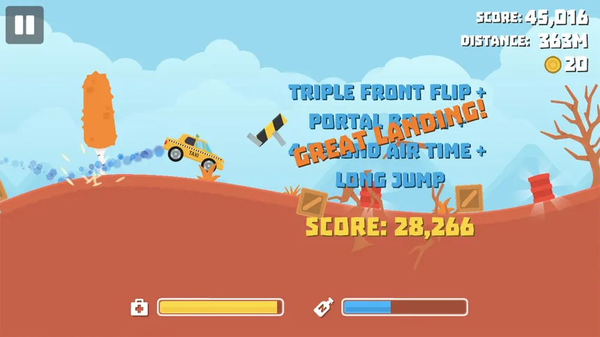 Скриншот 5 к игре Car Stunt Mania