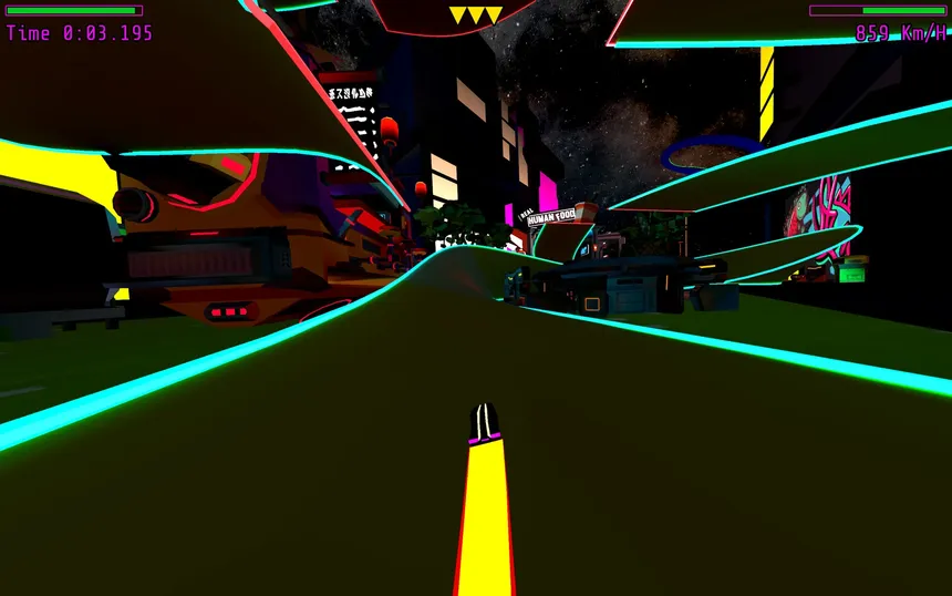 Скриншот 1 к игре Neon Grand Prix