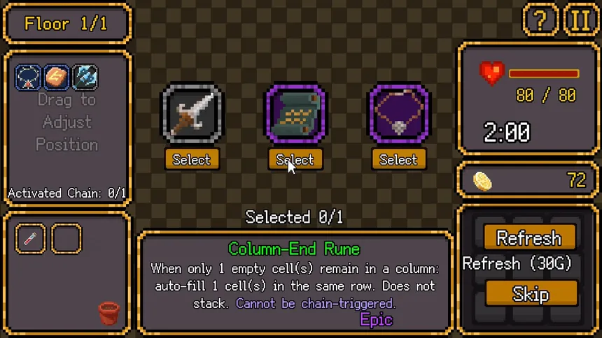 Скриншот 5 к игре SudoCrawler : Sudoku + Roguelike