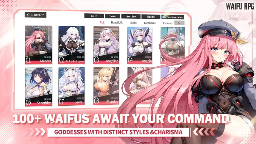 Скриншот 2 к игре Goddess of Destiny: Waifu