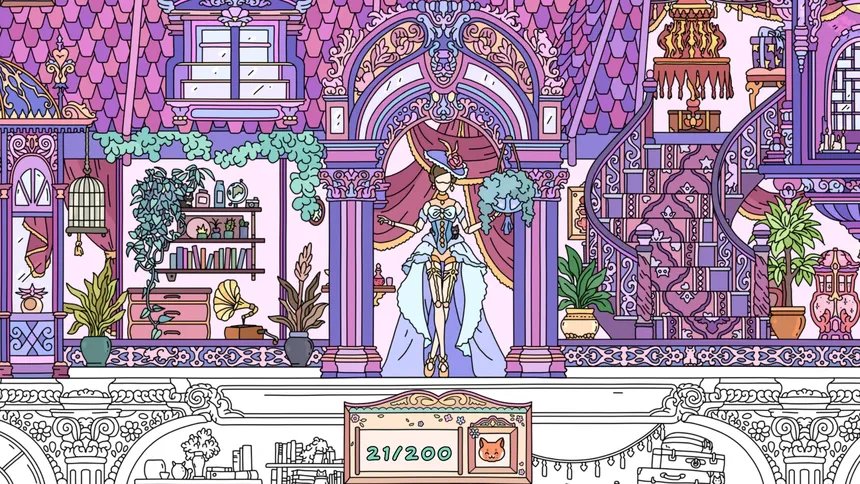Скриншот 2 к игре FIND KITTENS 11: Dollhouse