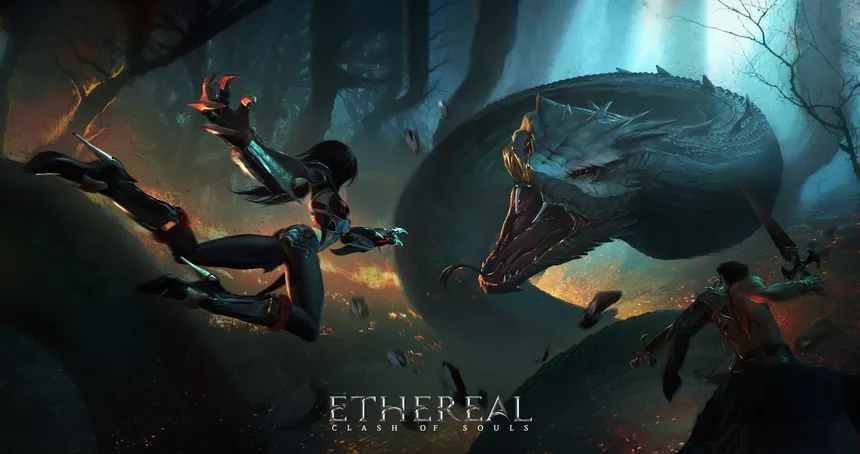 Скриншот 1 к игре Ethereal: Clash of Souls