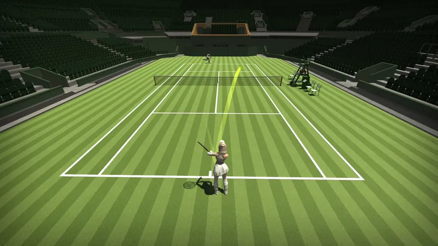 Скриншот 1 к игре Tennis