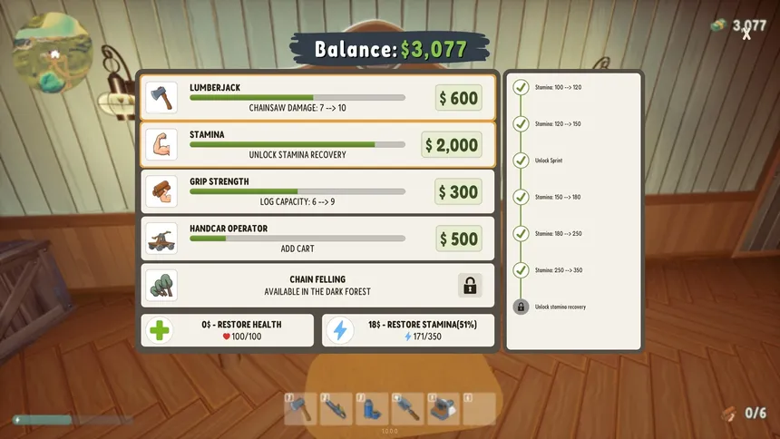 Скриншот 4 к игре A Game About Chopping Trees