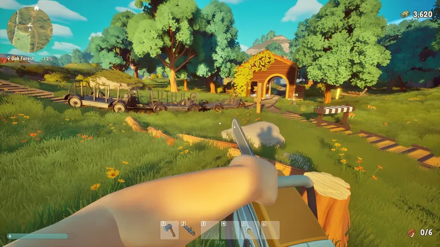 Скриншот 5 к игре A Game About Chopping Trees